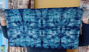 Indigo Tie Dyeing